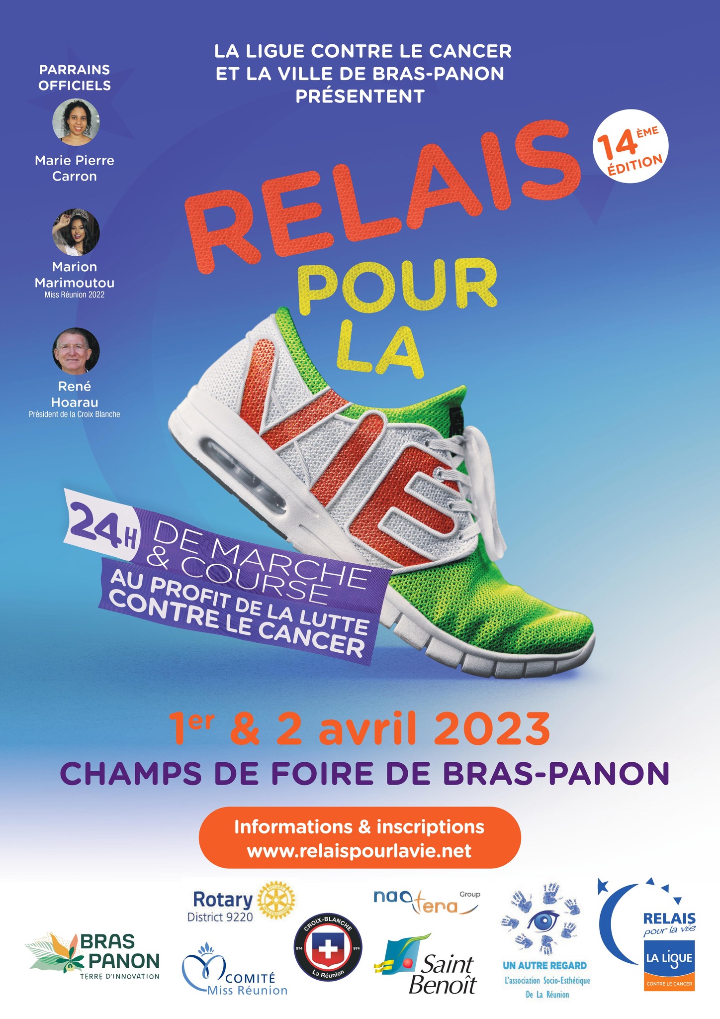 AFFICHE Relais pour la Vie 2023