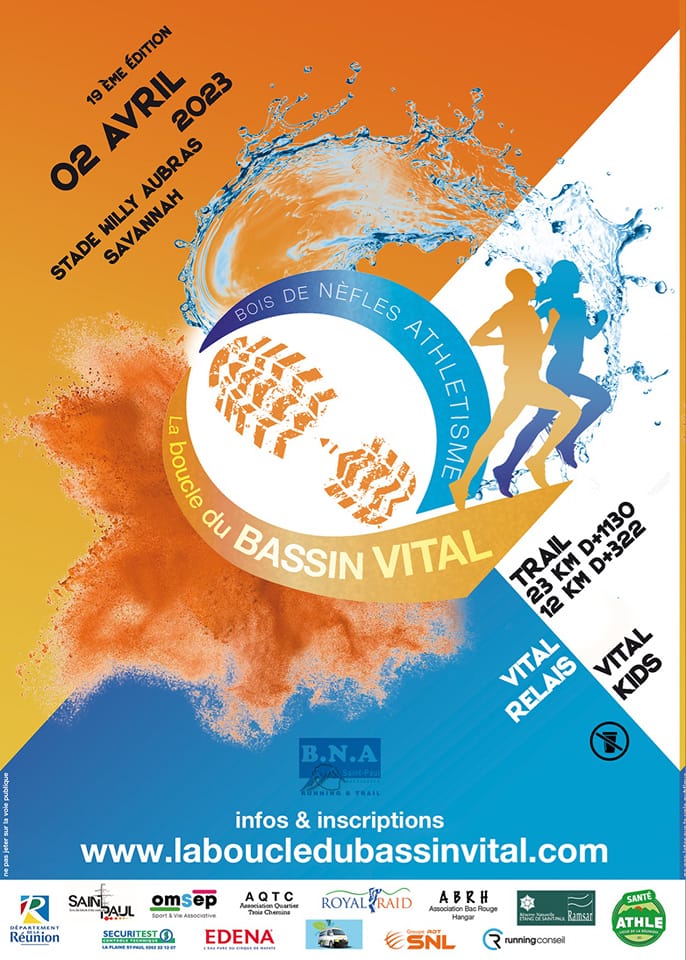 AFFICHE La Boucle du Bassin Vital 2023 - BNA