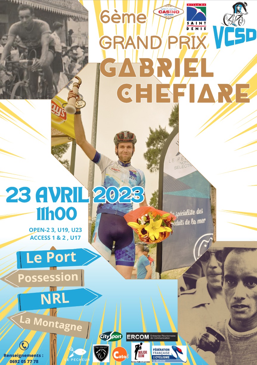 AFFICHE GP GABRIEL CHEFIARE