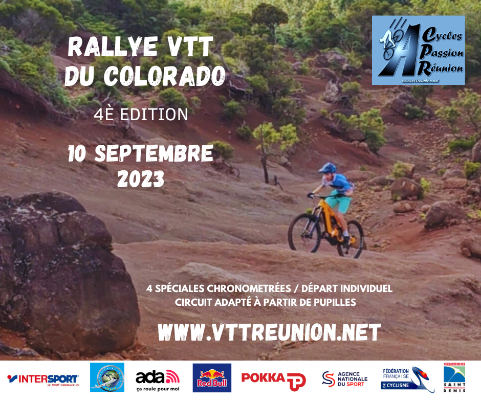 Affiche Rallye VTT du COLORADO ACPR