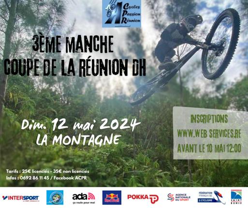 AFFICHE VTT DH CR3 ACPR 2024