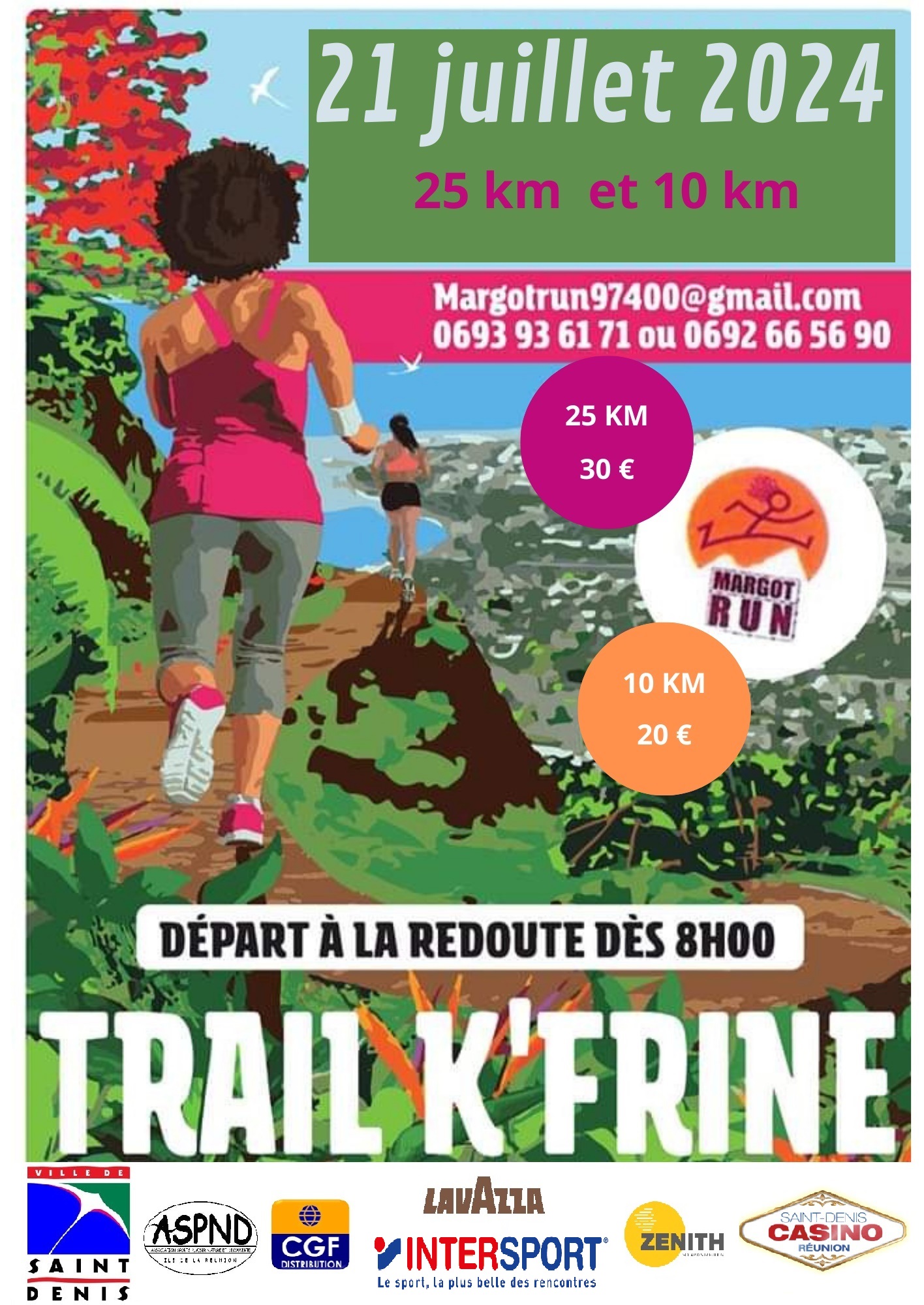 Affiche Trail KFrines 2024