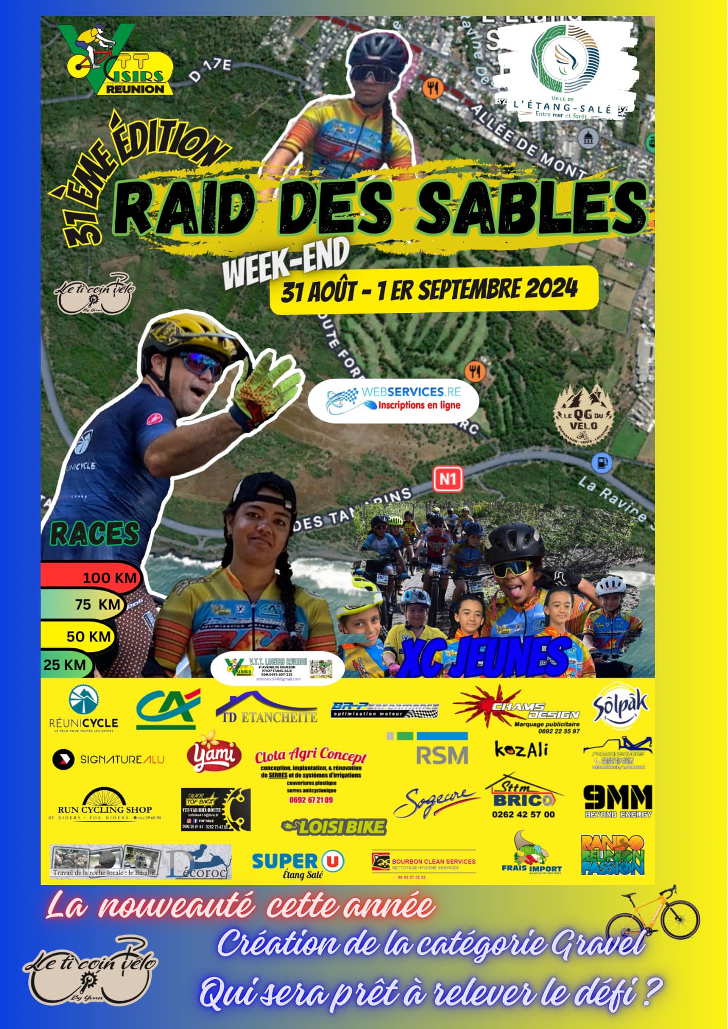 AFFICHE Raid des Sables 2024