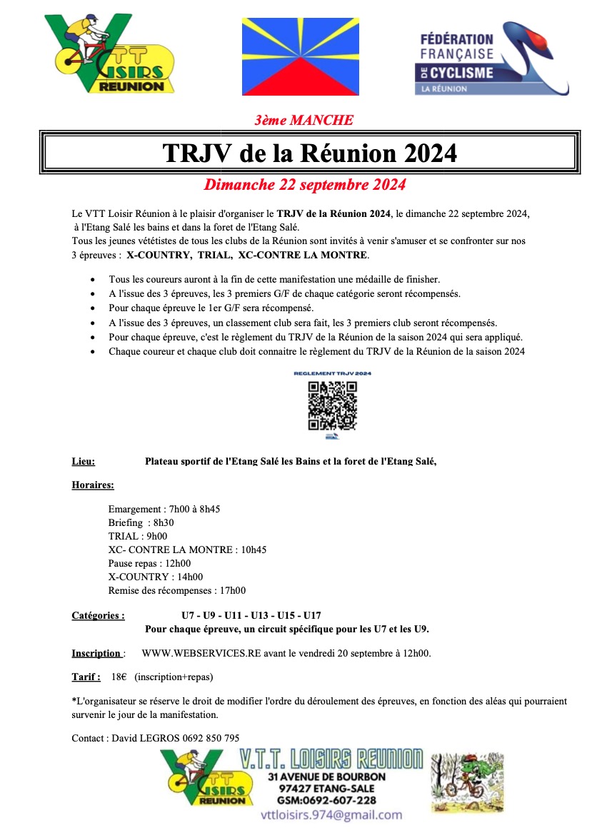 REGLEMENT TRJV M3 VTTL