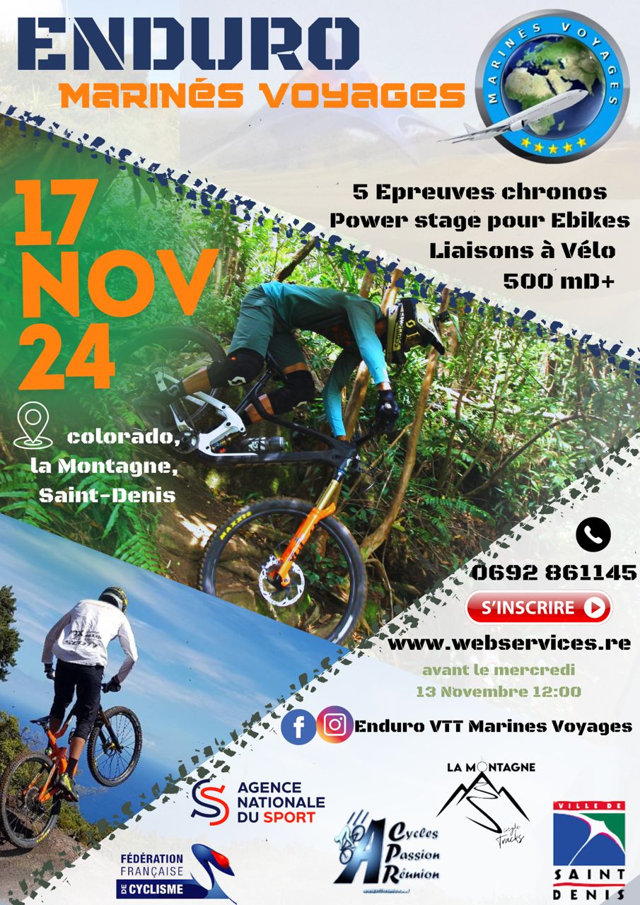 AFFICHE ENDURO MARINES VOYAGES ACPR