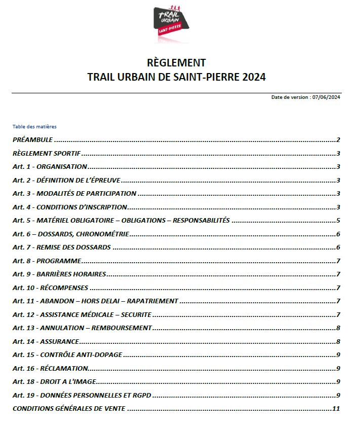 REGLEMENT TUSP2024