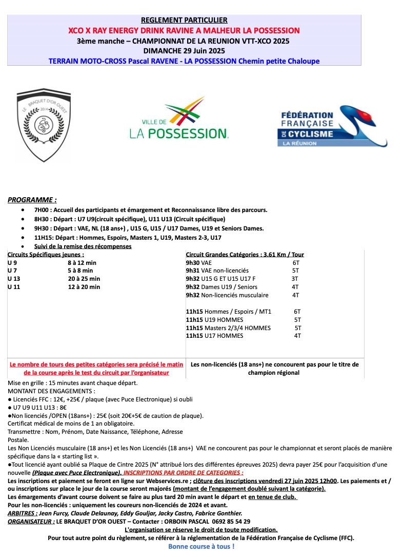 REGLEMENT VTT XCO LBO2
